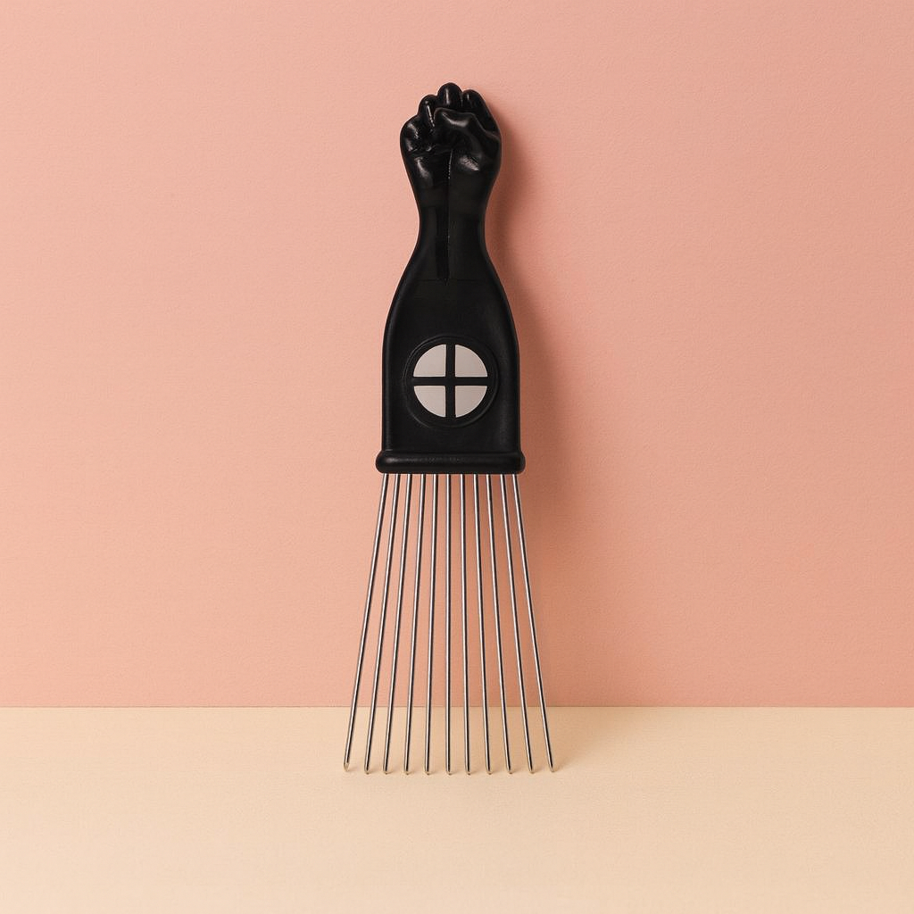 Black Panther Afro Comb #2