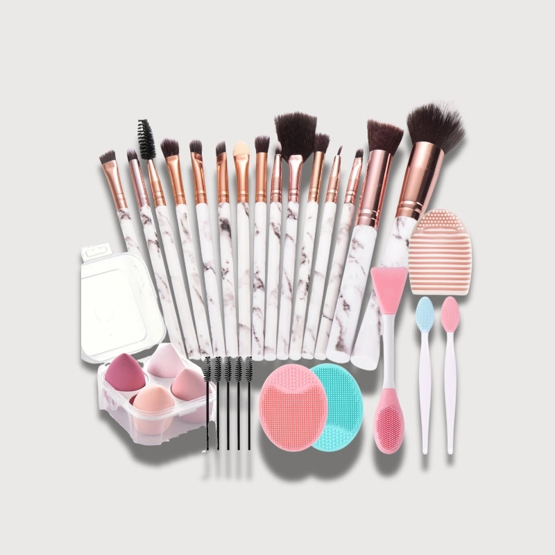 MARBLE Makeup Brush Kit