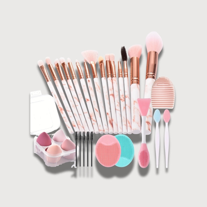 MARBLE Makeup Brush Kit