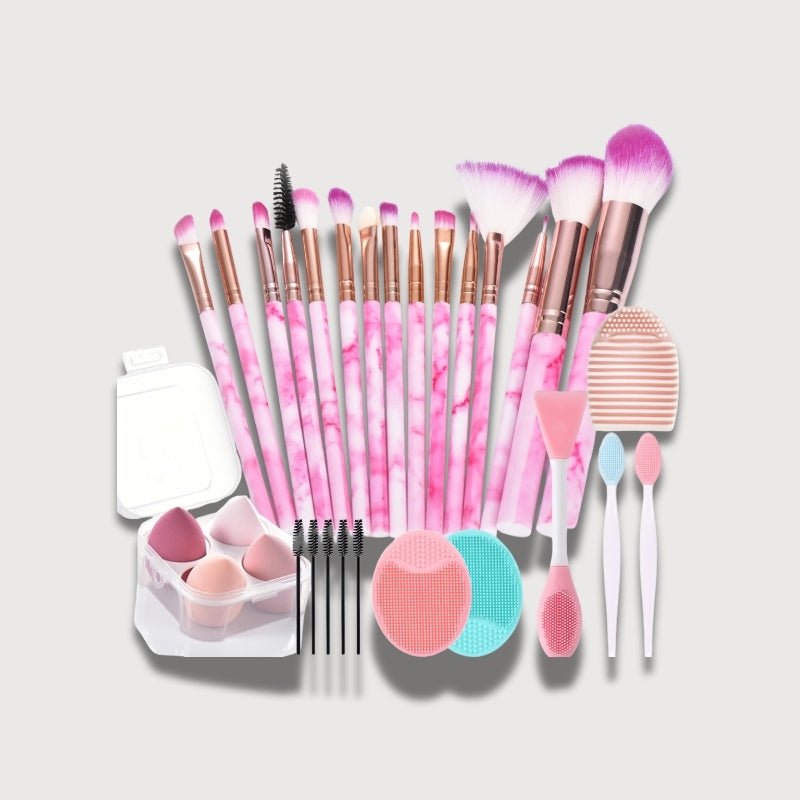 MARBLE Makeup Brush Kit