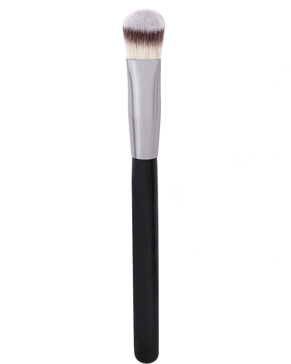 BLUSH & GLOW Argent Pinceau Fond de Teint Contour des Yeux IRIS