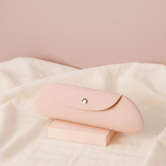 BLUSH & GLOW Beige Trousse à Maquillage POWDER