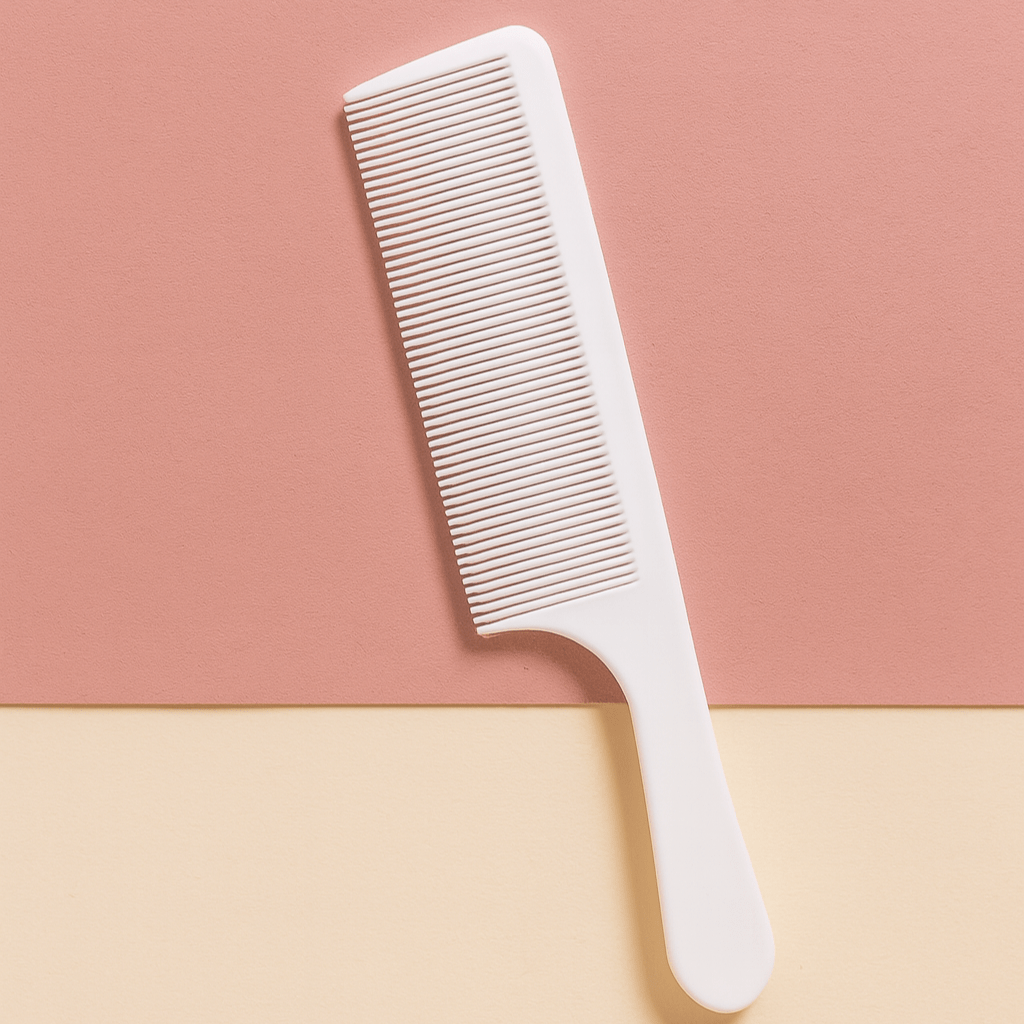 BLUSH & GLOW Blanc Peigne à Cheveux BARB'S