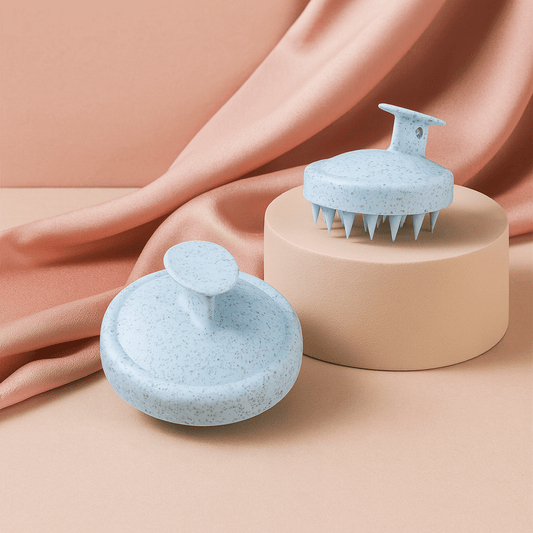 BLUSH & GLOW Bleu Brosse à Cheveux BROSSLY