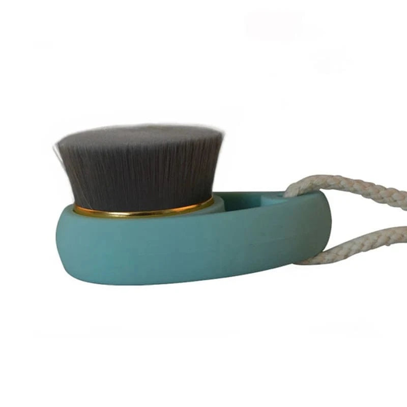 BLUSH & GLOW Bleu Brosse à visage GOZO