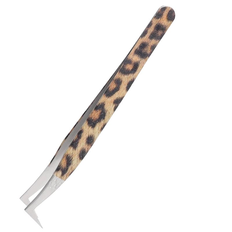 BLUSH & GLOW Courbé Pince à épiler LEOPARD