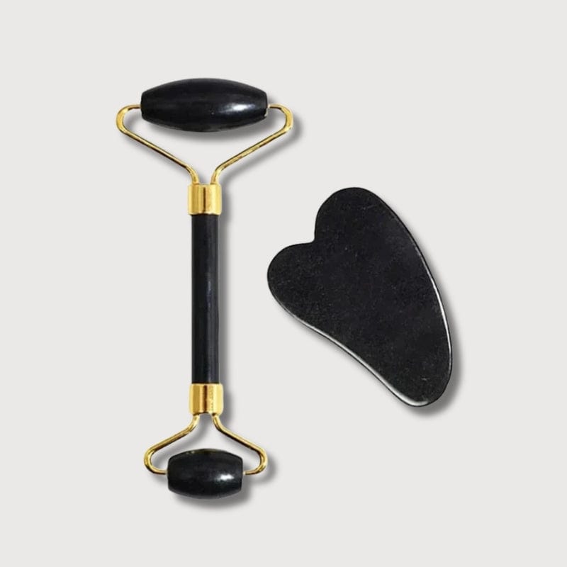 BLUSH & GLOW Quartz Noir Gua Sha STONE
