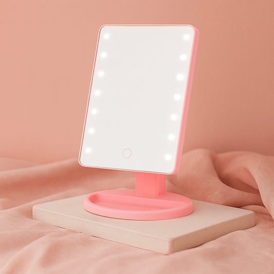 BLUSH & GLOW Rose Miroir Led OPALINE