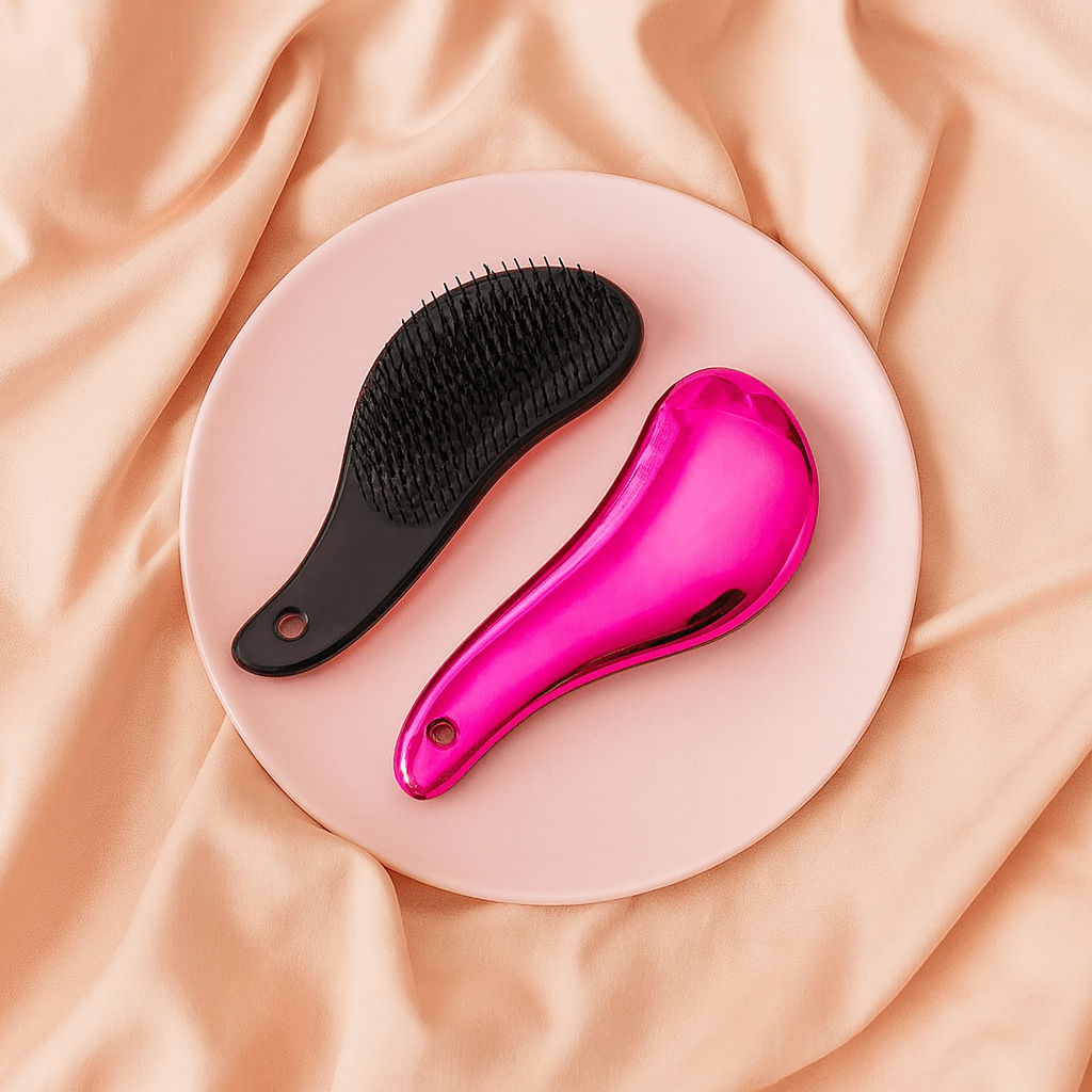 BLUSH & GLOW Rouge Brosse à Cheveux SALOON