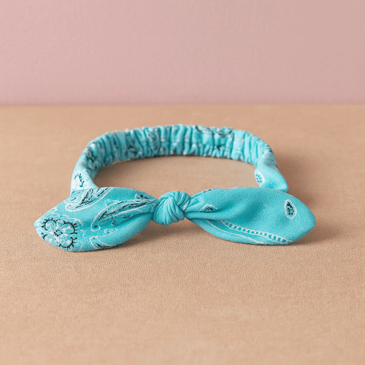 BLUSH & GLOW Vert Menthe Bandeau Cheveux SKOOL