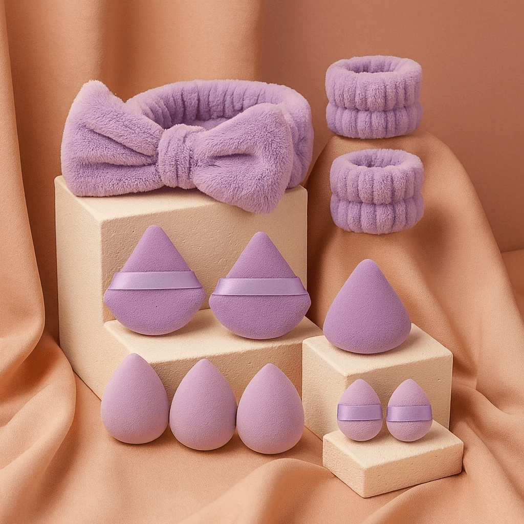 BLUSH & GLOW Violet Beauty Blender ELIXIR