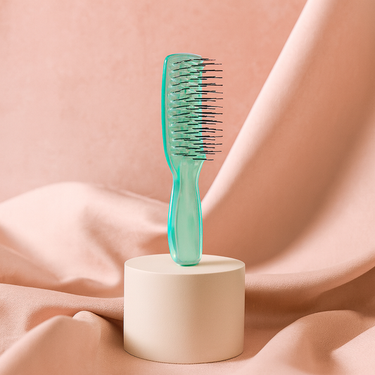 GREEN Hairbrush