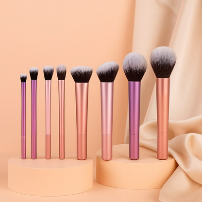 GLAM' makeup brush kit