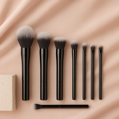 GLAM' makeup brush kit
