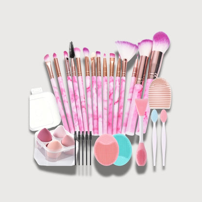 MARBLE Makeup Brush Kit 