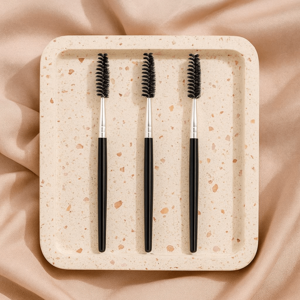 BLUSH & GLOW 3 pièces Brosse à sourcils ANGEL