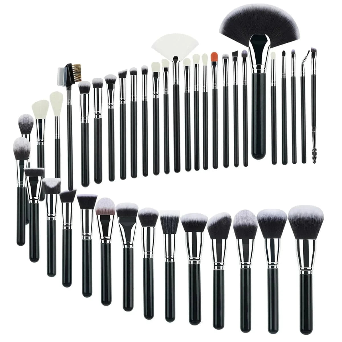 BLUSH & GLOW 40 pcs sans trousse Kit de pinceaux ULTIMATE