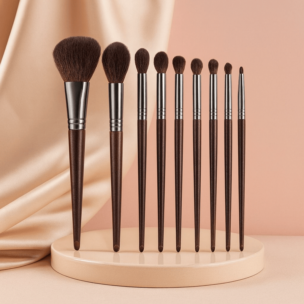 BLUSH & GLOW 9 pcs Set de Pinceaux SAKURA TOUCH