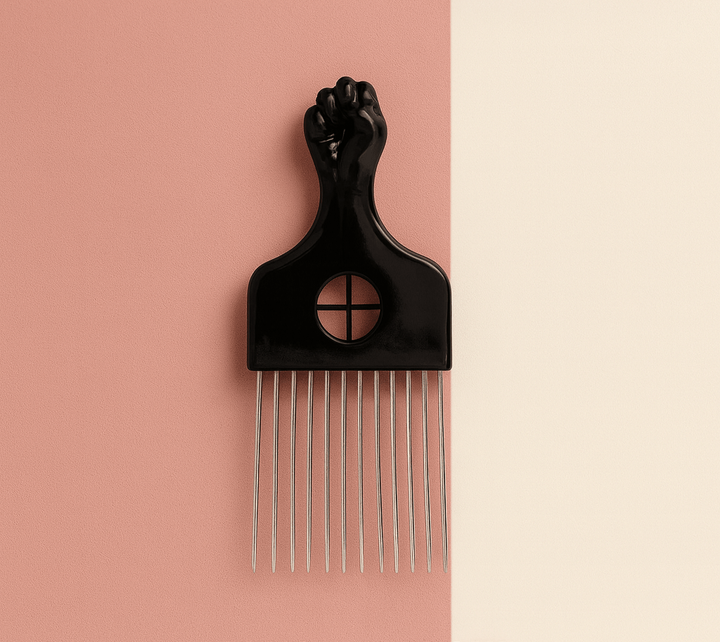 BLUSH & GLOW AFRO #3 Peigne Afro Black Panther #3