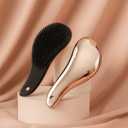 BLUSH & GLOW Argent Brosse à Cheveux SALOON