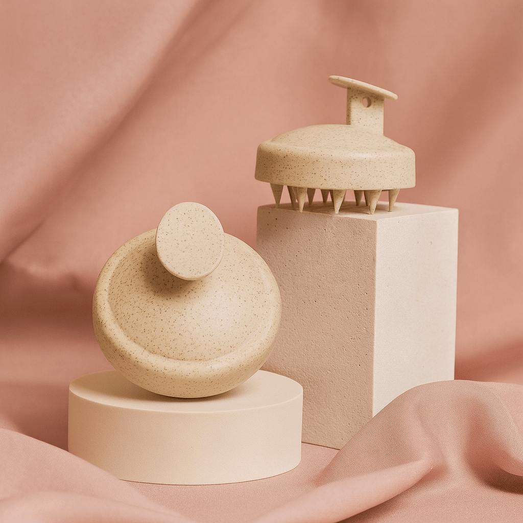 BLUSH & GLOW Beige Brosse à Cheveux BROSSLY