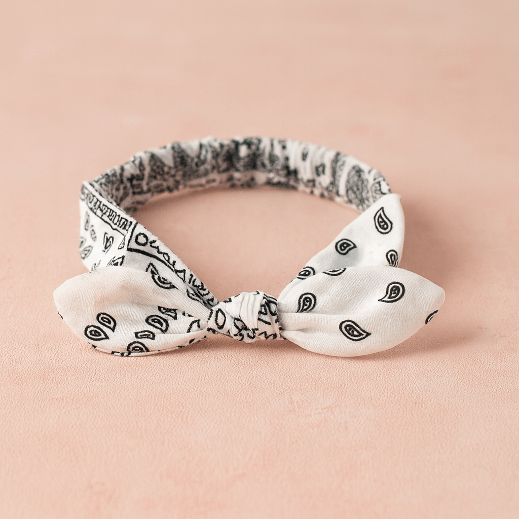 BLUSH & GLOW Blanc Bandeau Cheveux SKOOL