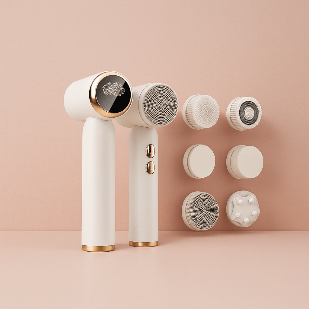 BLUSH & GLOW Blanc Brosse à Visage PureGleam