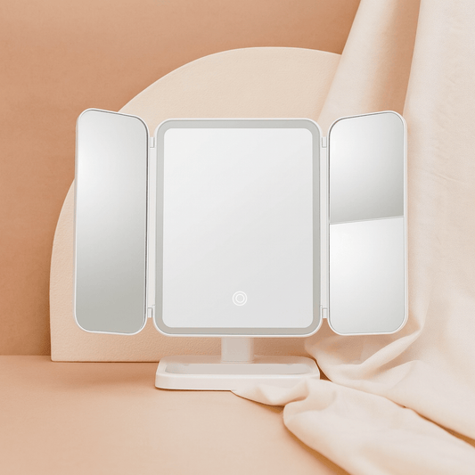 BLUSH & GLOW Blanc Miroir Led CELESTE