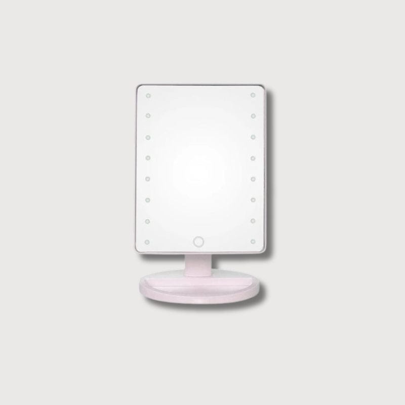 BLUSH & GLOW Blanc Miroir Led OPALINE