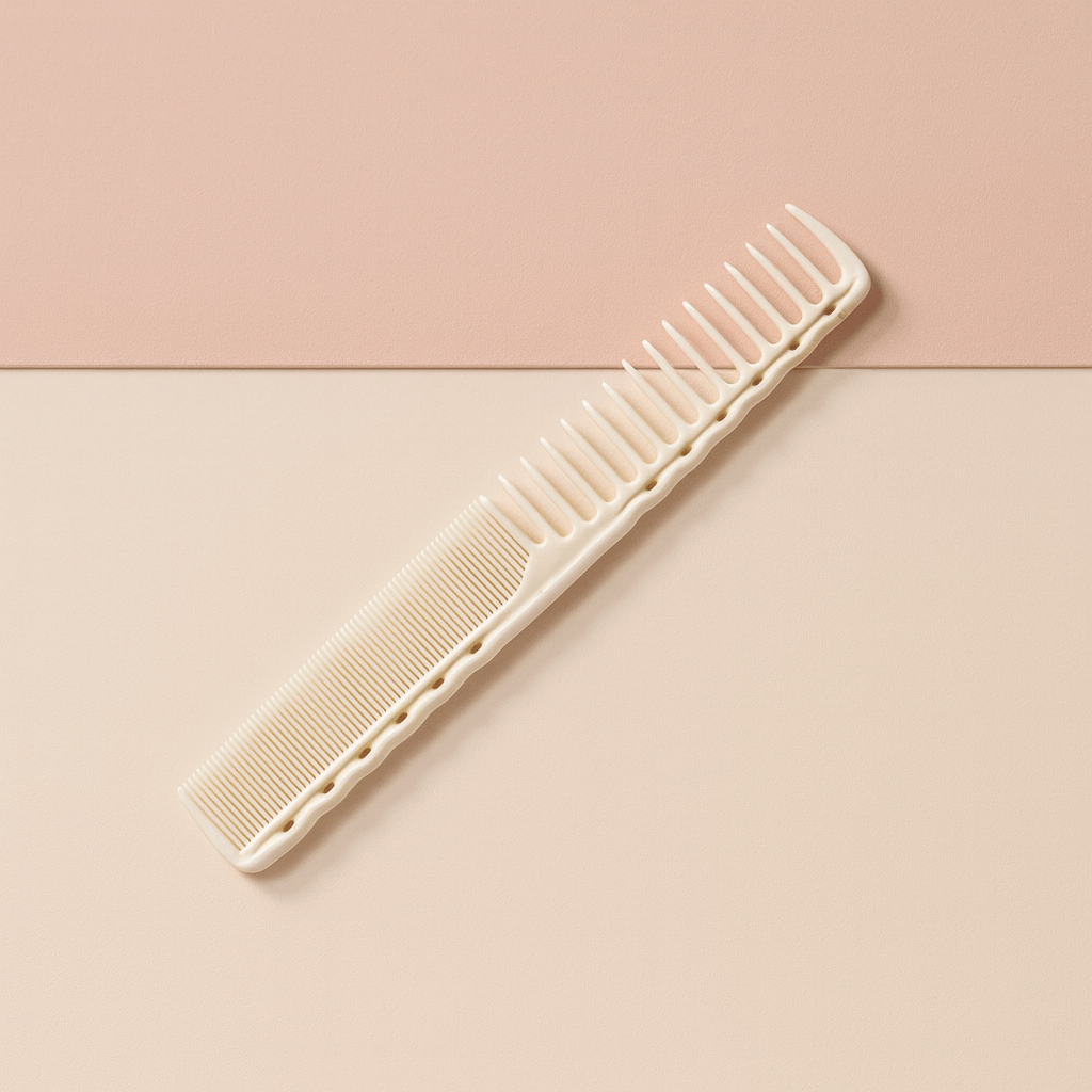 BLUSH & GLOW Blanc Peigne à Cheveux PRO