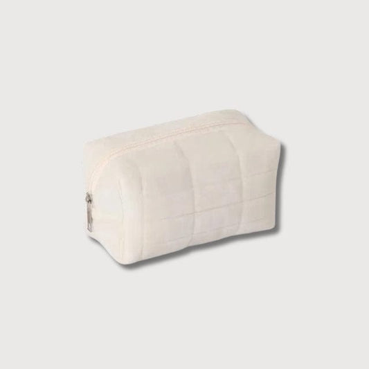 BLUSH & GLOW Blanc Trousse à Maquillage VELOUR