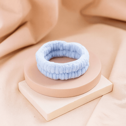 BLUSH & GLOW Bleu Bandeau de Soin AURA