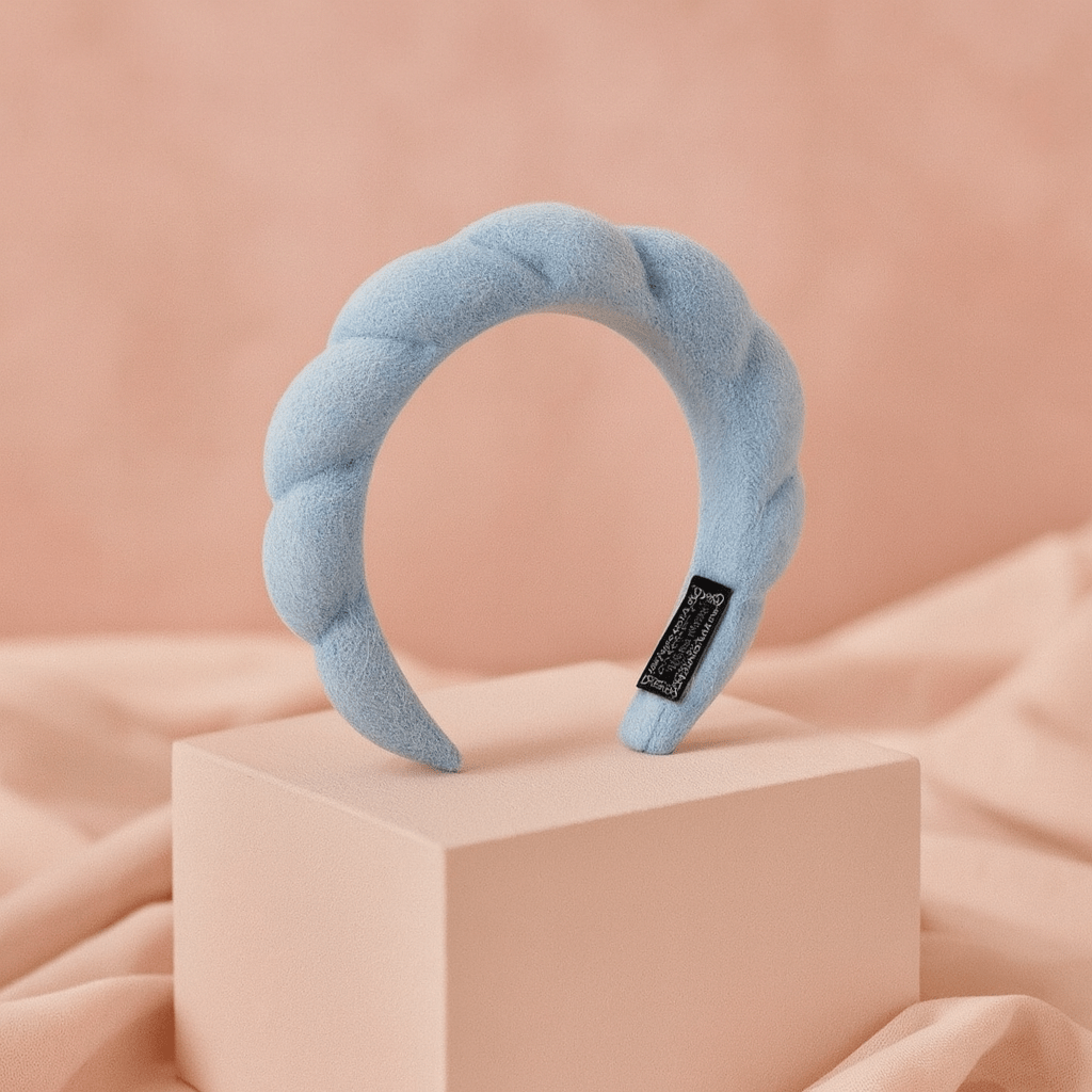 BLUSH & GLOW Bleu Bandeau de Soin ROSA