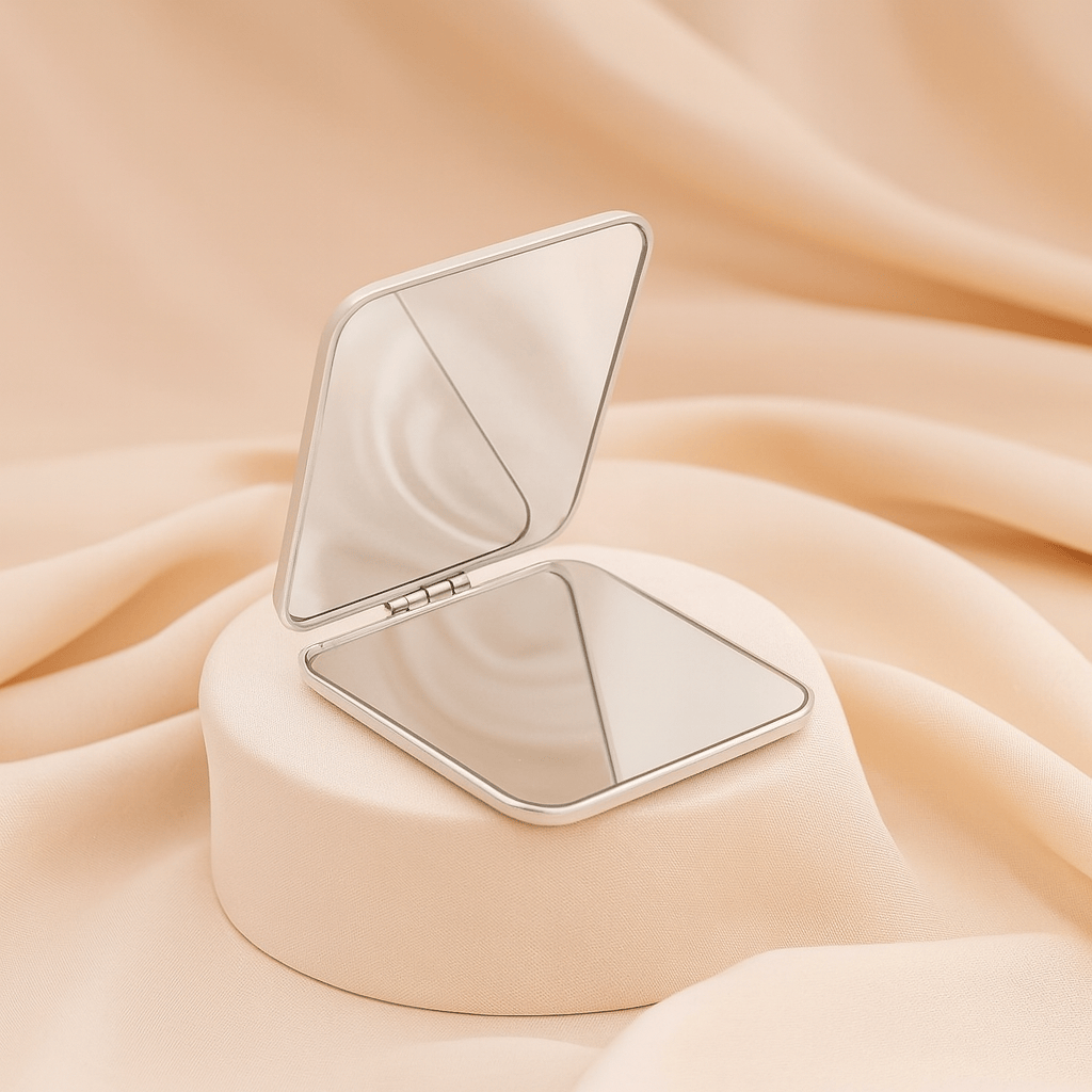 BLUSH & GLOW Carré Miroir de Poche SWAN