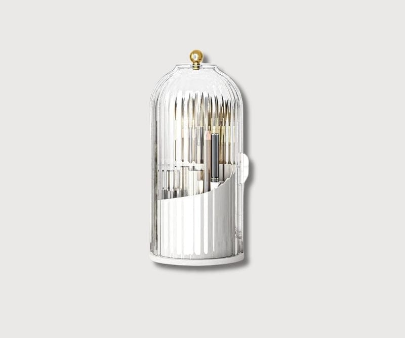BLUSH & GLOW Cristal Blanc Organisateur à Maquillage SUCCESS