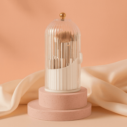 BLUSH & GLOW Cristal Blanc Organisateur à Maquillage SUCCESS