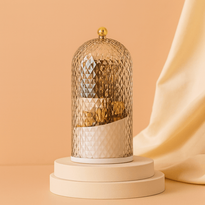 BLUSH & GLOW Diamand Blanc Organisateur à Maquillage SUCCESS