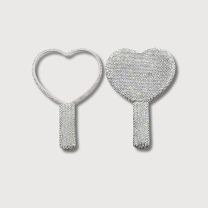 BLUSH & GLOW Gris Miroir de Poche DIAMOND