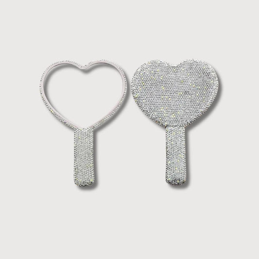 BLUSH & GLOW Gris Miroir de Poche DIAMOND