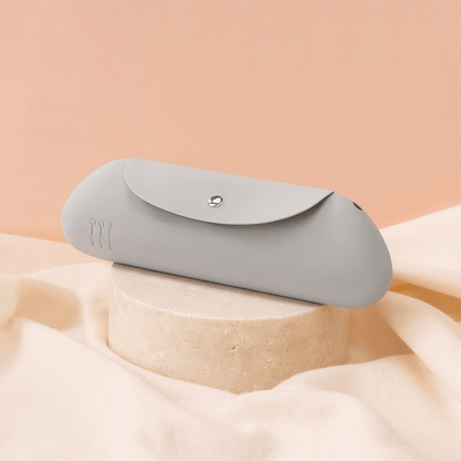 BLUSH & GLOW Gris Trousse à Maquillage POWDER