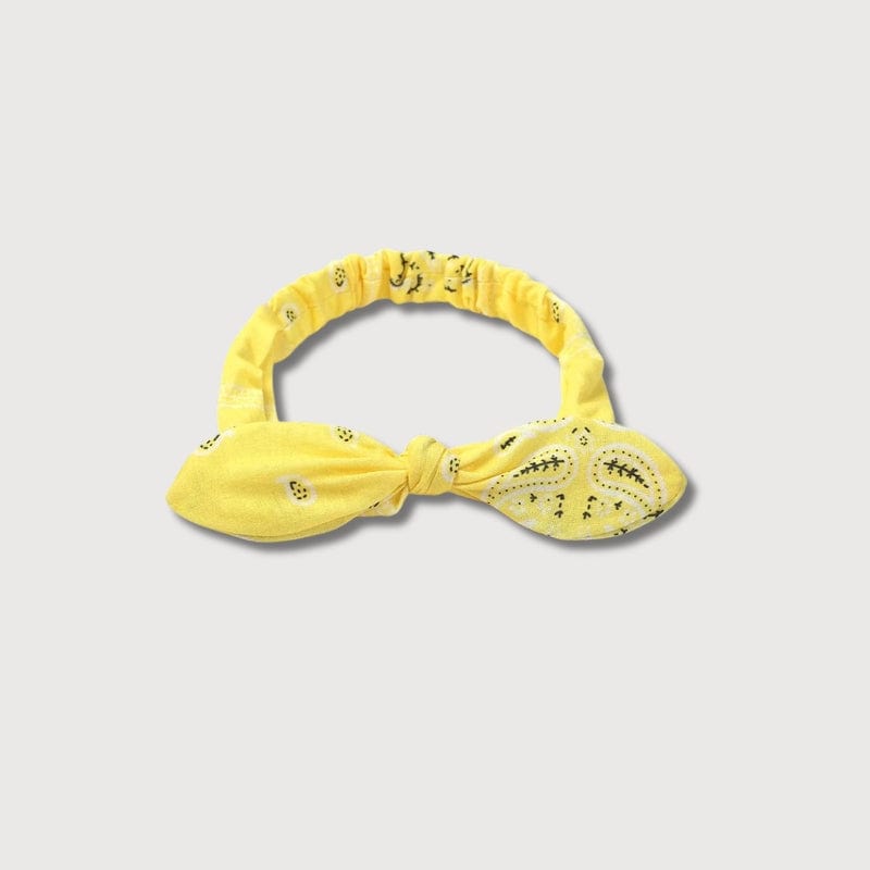 BLUSH & GLOW Jaune Bandeau Cheveux SKOOL