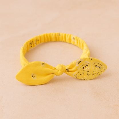 BLUSH & GLOW Jaune Bandeau Cheveux SKOOL