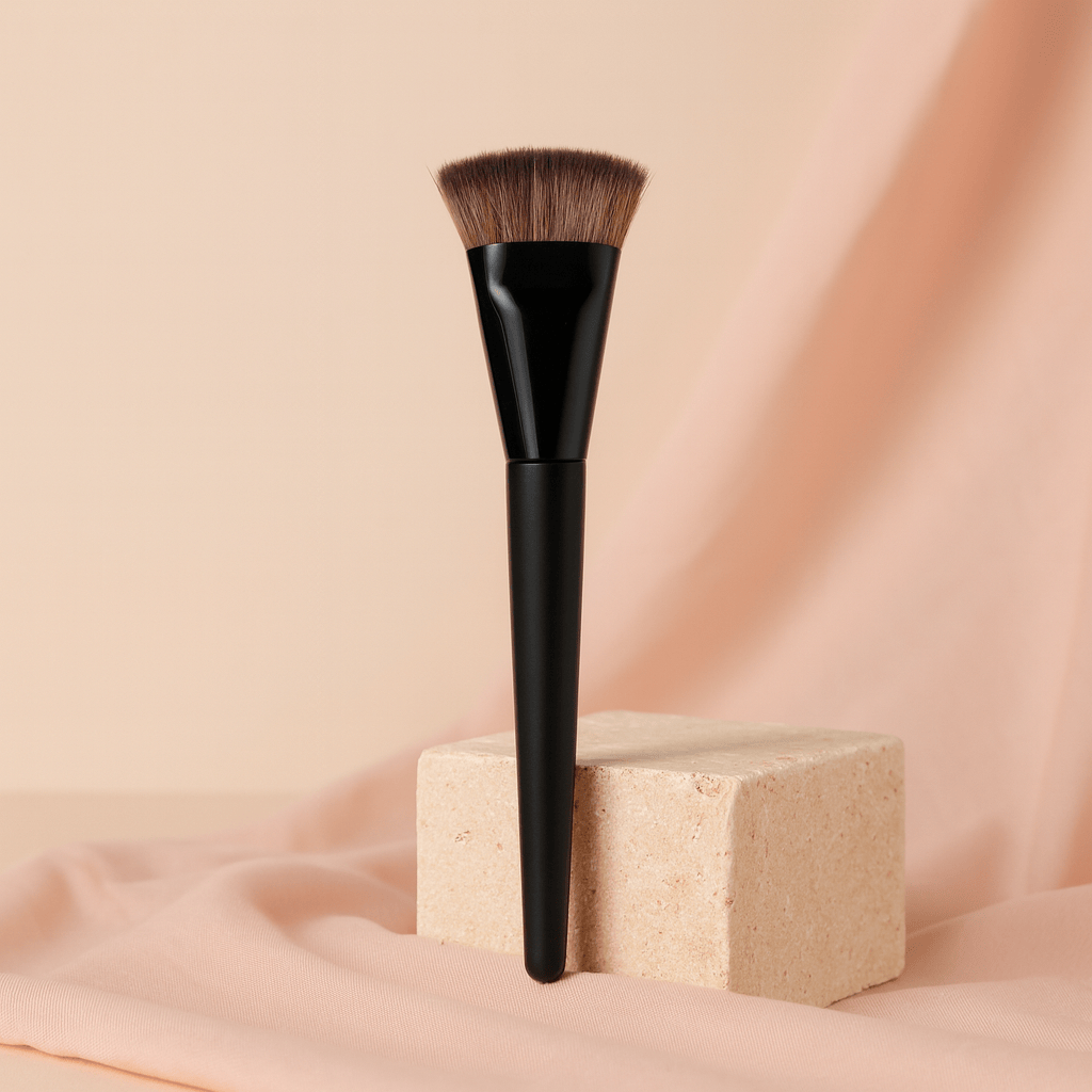 BLUSH & GLOW Kabuki Noir #2 Pinceau à Fond de Teint KABUKI