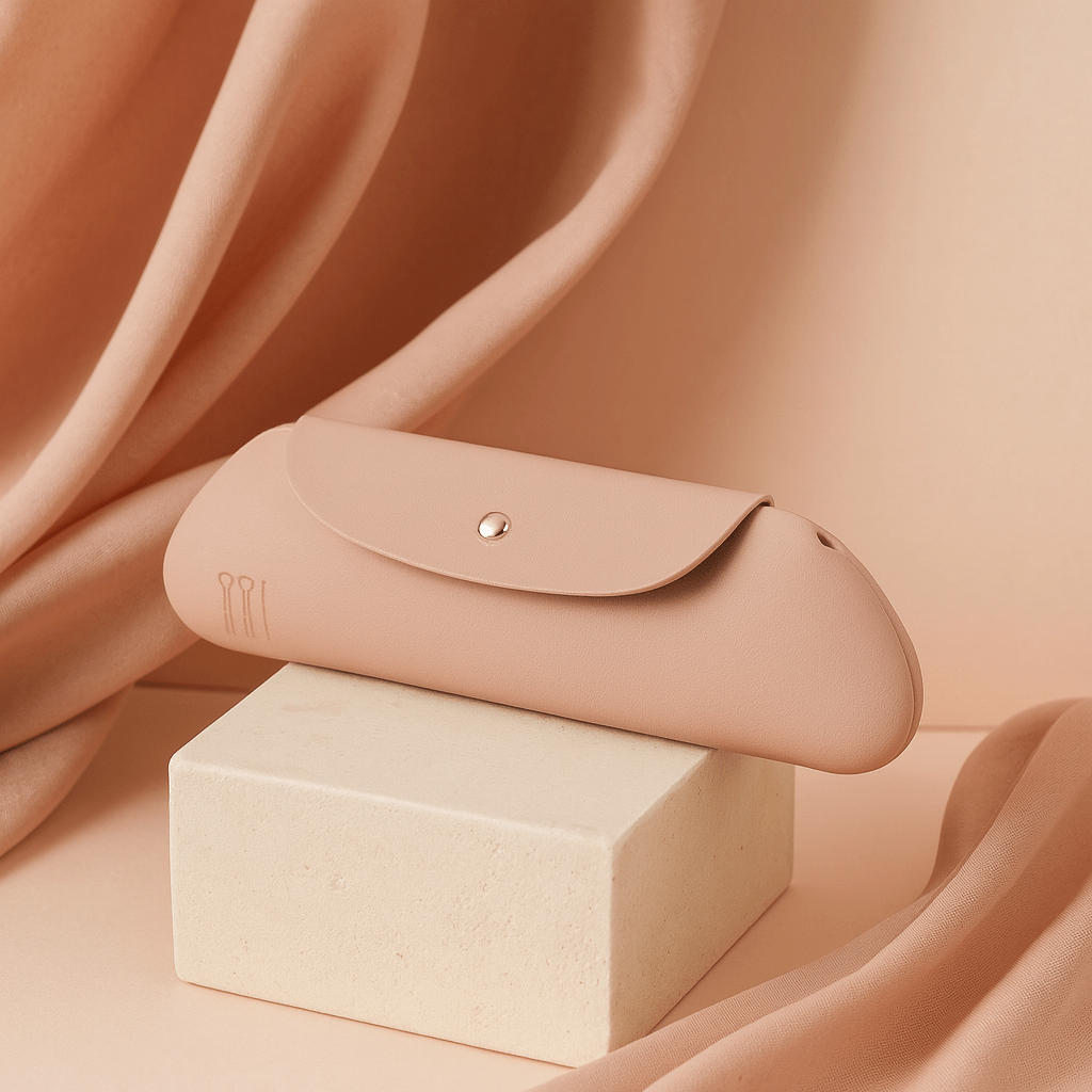 BLUSH & GLOW Kaki Trousse à Maquillage POWDER