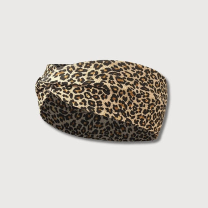 BLUSH & GLOW Leopard Bandeau à Cheveux TWIST