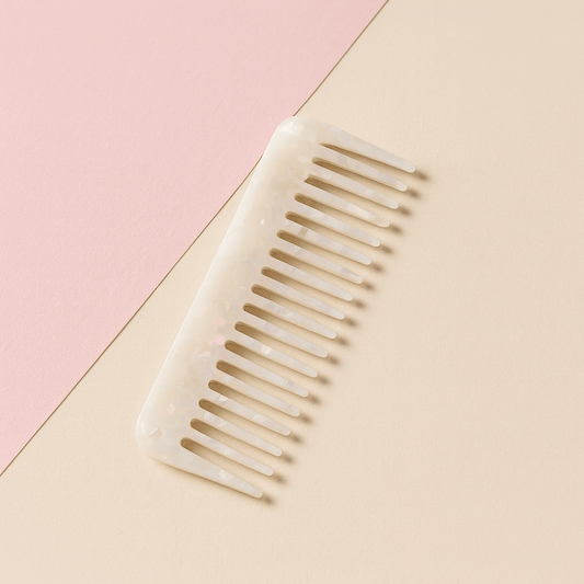 BLUSH & GLOW Marbre Peigne à Cheveux MARBRE