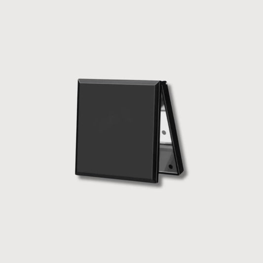 BLUSH & GLOW Noir Miroir de Poche MAJESTY