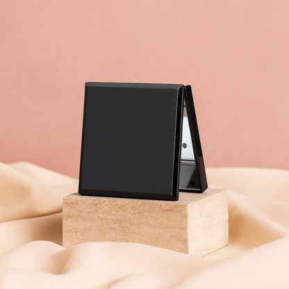 BLUSH & GLOW Noir Miroir de Poche MAJESTY