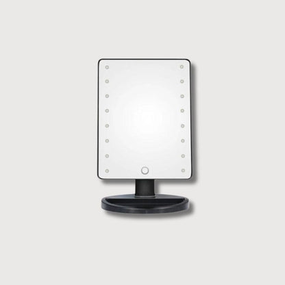 BLUSH & GLOW Noir Miroir Led OPALINE