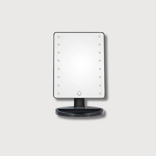 BLUSH & GLOW Noir Miroir Led OPALINE